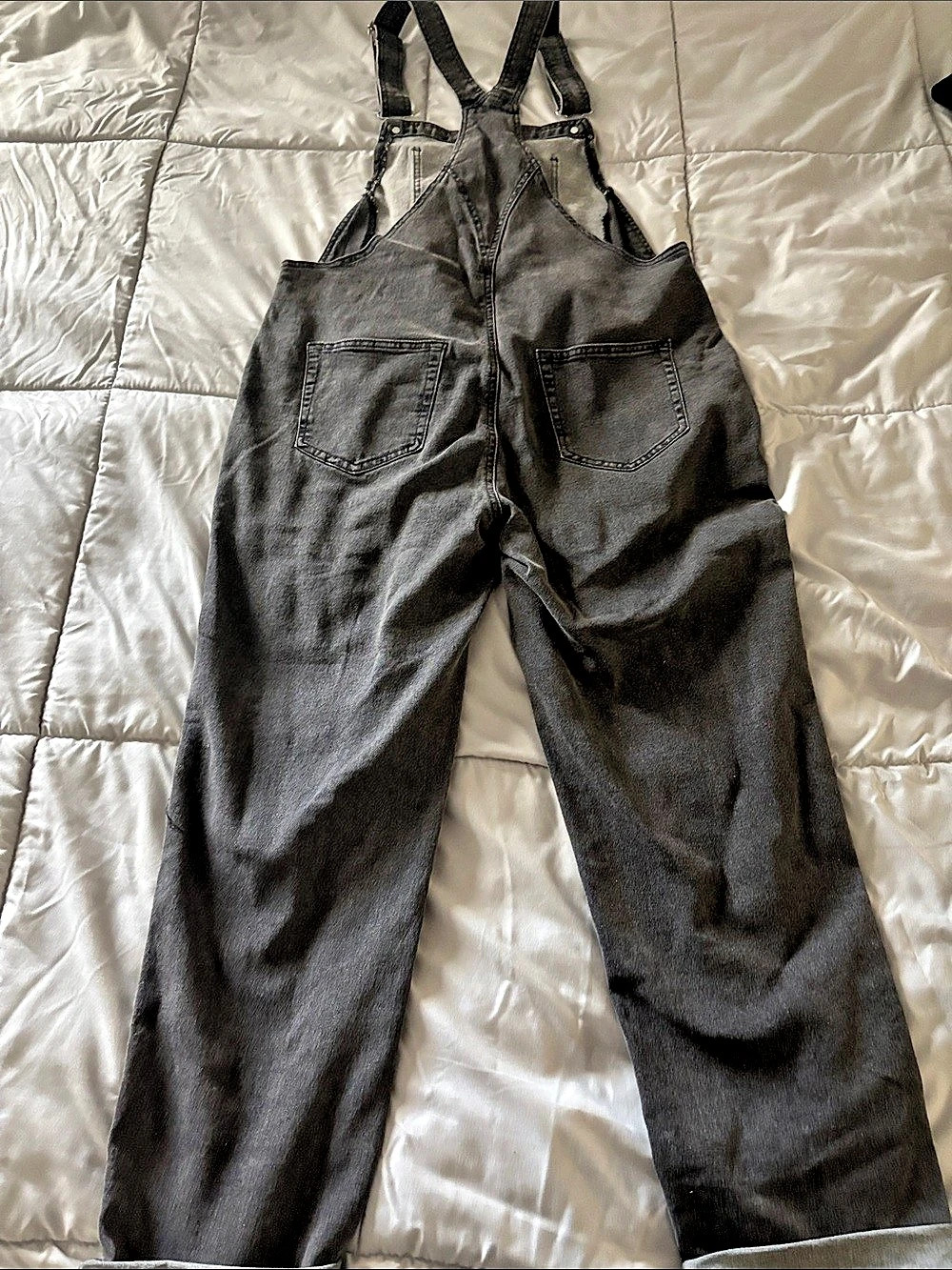 Black Overalls Size Medium Like New